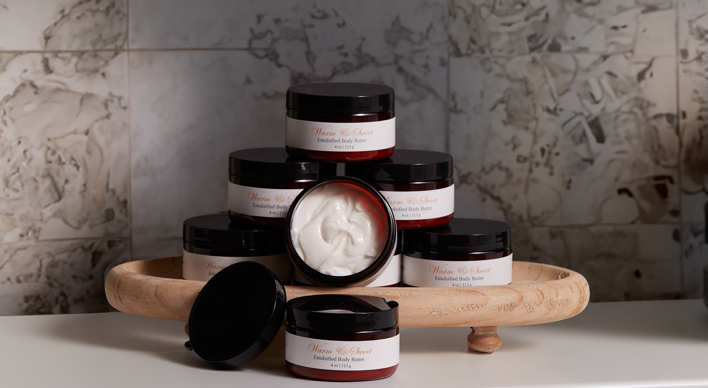 Warm & Sweet Emulsified Body Butter
